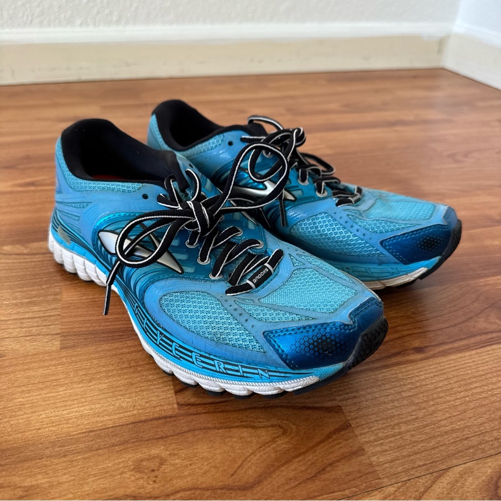Brooks Glycerin 12 Running Shoes Blue - Picture 5 of 8
